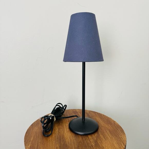 IKEA Small Blue Desk Lamp 14in X 4.5in - Picture 1 of 10